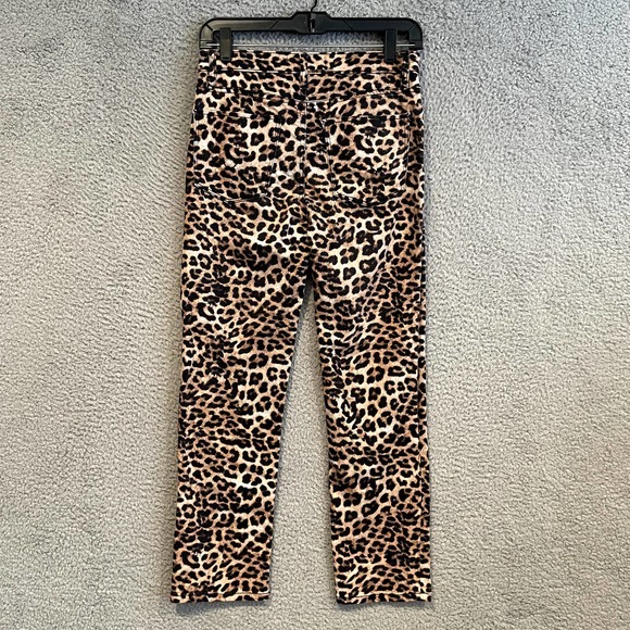 Hudson Jeans Leopard Nico Cigarette Slim Jeans, sz 26 - Picture 10 of 15